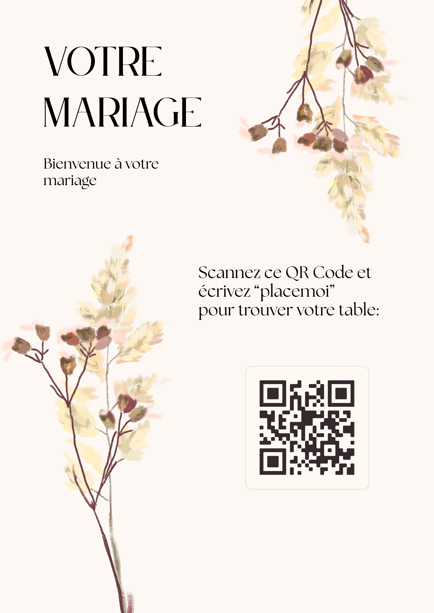 Interface de gestion des événements